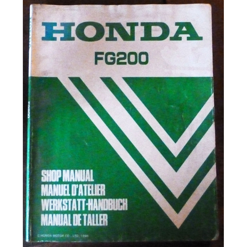 FG200 - Manuel Atelier HONDA