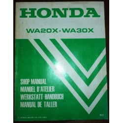 WA20X - WA30X - Manuel Atelier HONDA
