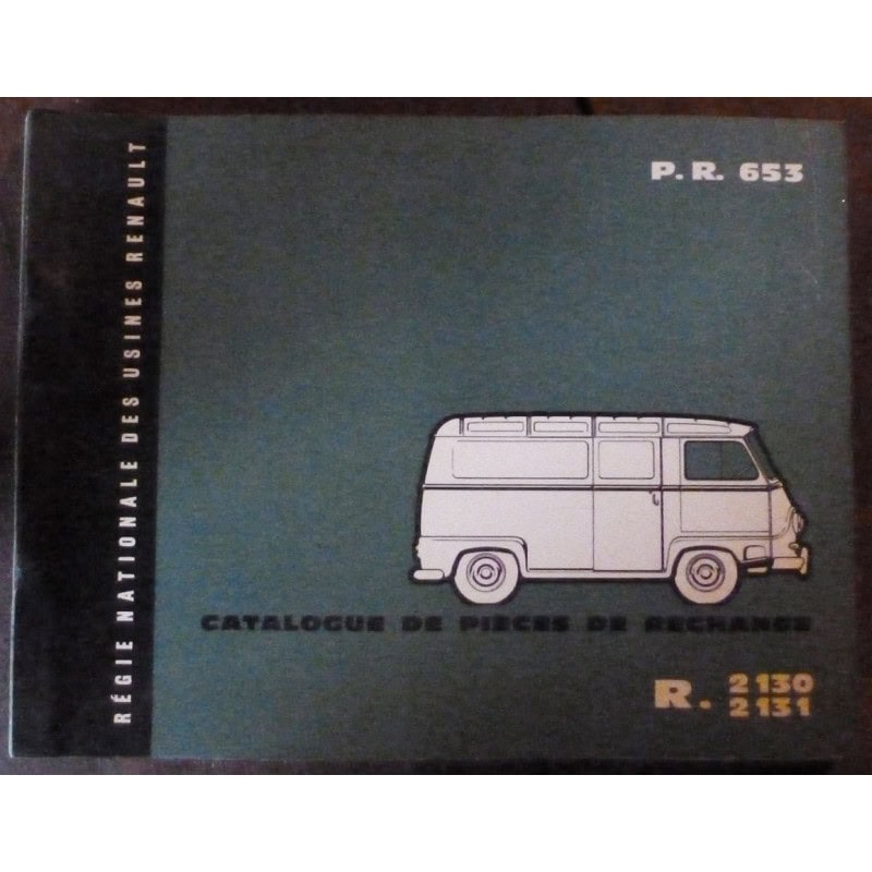 Estafette R2130-R2131 - Catalogue Pieces RENAULT