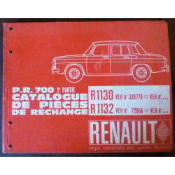 R8 - R1130-R1132 - Catalogue Pieces RENAULT