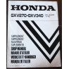 GXV270-GXV340 Suppl. - Manuel entretien HONDA
