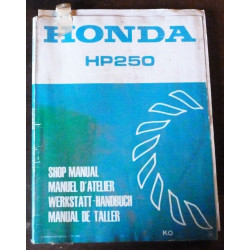 HP250 - Manuel Atelier HONDA