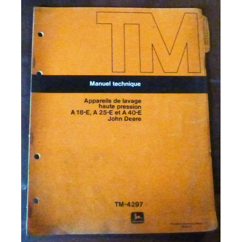 A18E-A25E- A40E - Manuel John DEERE