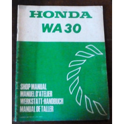 WA30 - Manuel Atelier HONDA