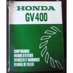 GV400 - Manuel Atelier HONDA