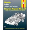 RX-7 GS GSL GSL-SE 79-85  Revue technique Haynes MAZDA Anglais