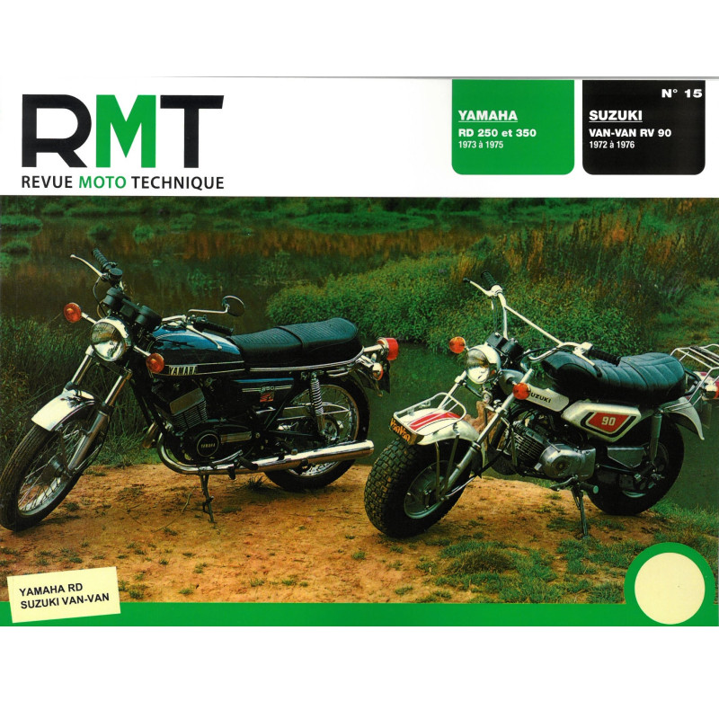 RV90 VANVAN RD250 RD350 Revue Technique moto Suzuki Yamaha