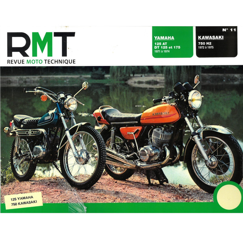 DT125 750 H2 Revue Technique moto Kawasaki Yamaha