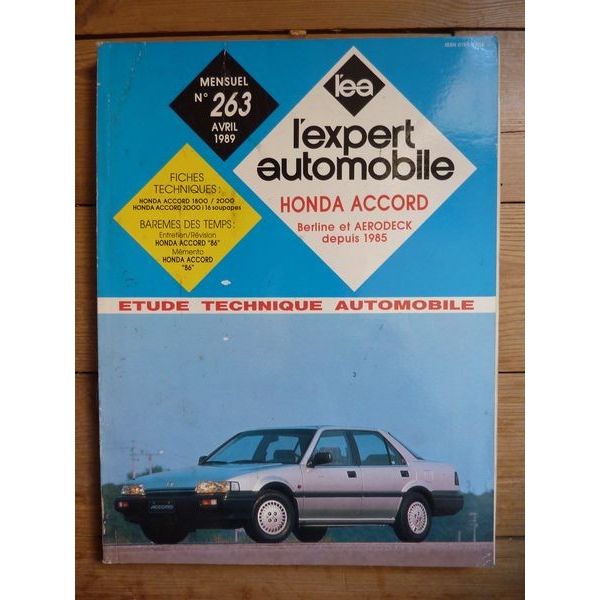 ACCORD 85- Revue Technique Honda