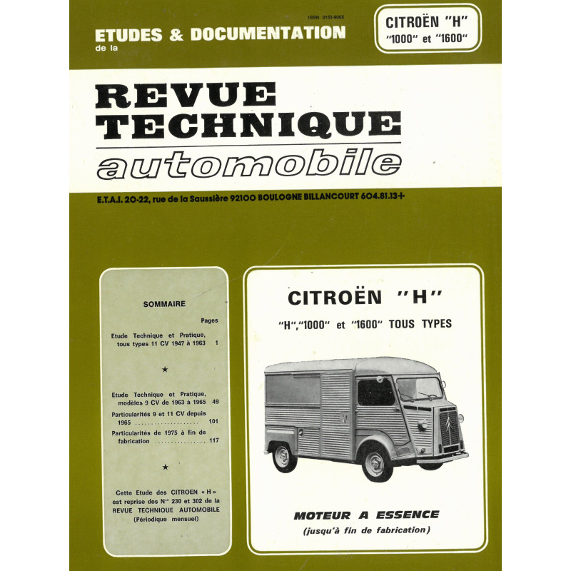 copy of HY HZ 9cv Revue Technique Citroen