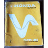 copy of CB250-350 K4 Catalogue Pieces HONDA Anglais