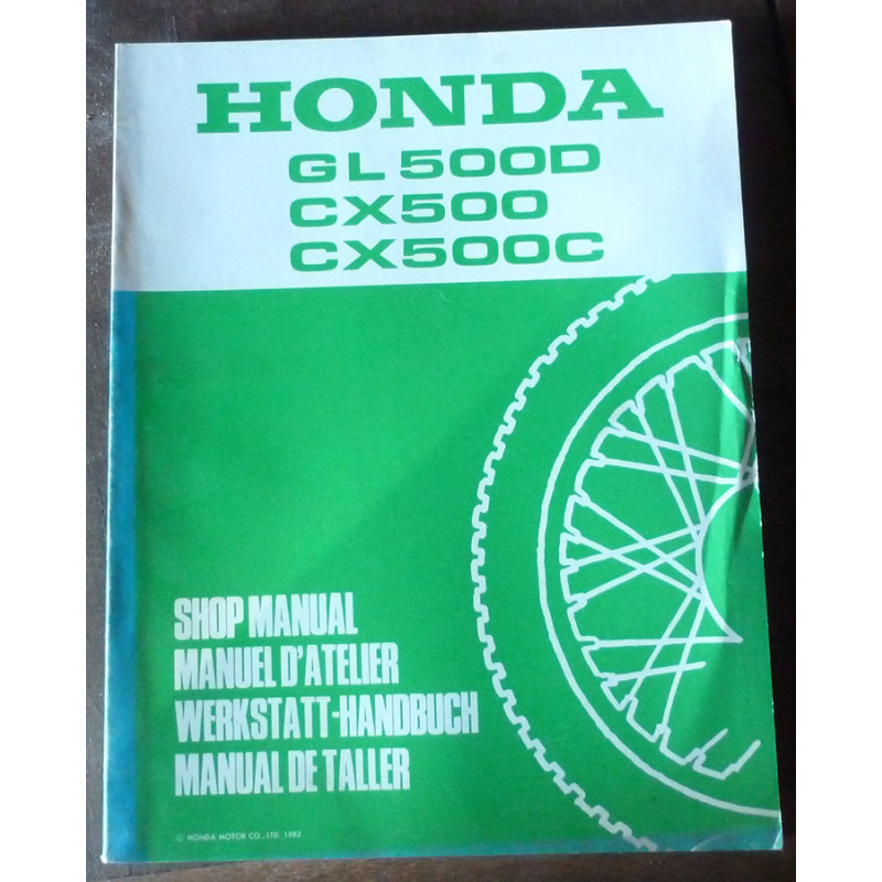 GL500-CX500 - Manuel atelier HONDA
