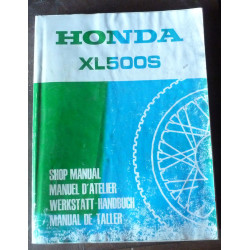 XL500S - Manuel atelier HONDA