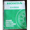 CX500 - Manuel atelier HONDA