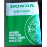 CB750F - Manuel atelier Sup HONDA