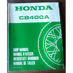 CB400A - Manuel atelier HONDA