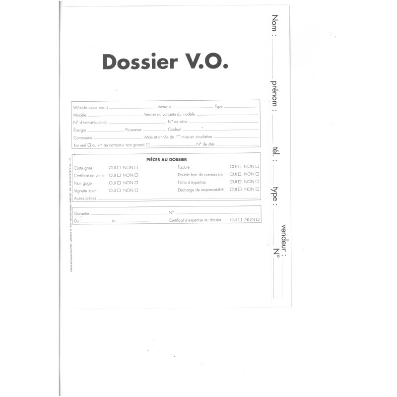 DOSSIER VO ETAI INFOPRO