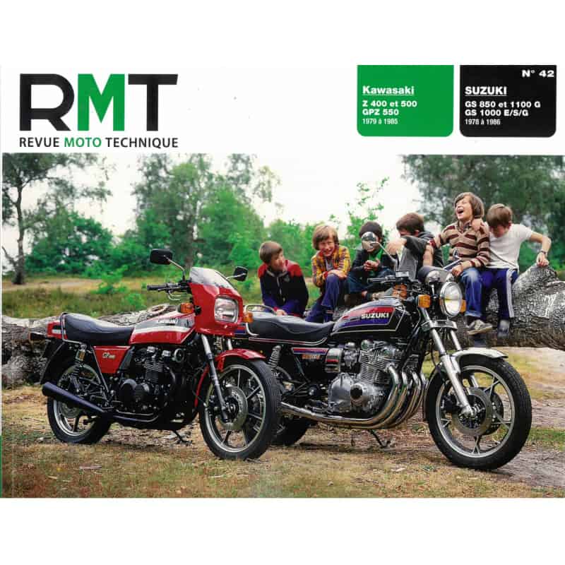 Z400 500 GS850 1100 Revue Technique moto Kawasaki Suzuki