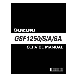 GSF1250 Bandit 07 - Manuel cles USB SUZUKI Anglais