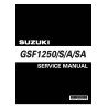 GSF1250 Bandit 07 - Manuel cles USB SUZUKI Anglais