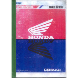 CB500 93 - Manuel cles USB HONDA