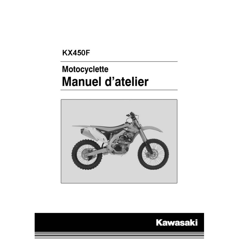 KXF 450 12-15 - Manuel cles USB KAWASAKI  Fr