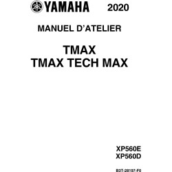 TMAX 560 20-21 - Manuel cles USB YAMAHA Fr