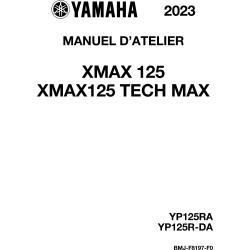 XMAX 125 23-24 - Manuel cles USB YAMAHA