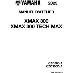 XMAX 300 23-24 - Manuel cles USB YAMAHA