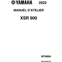 XSR 900 22-24 - Manuel cles USB YAMAHA