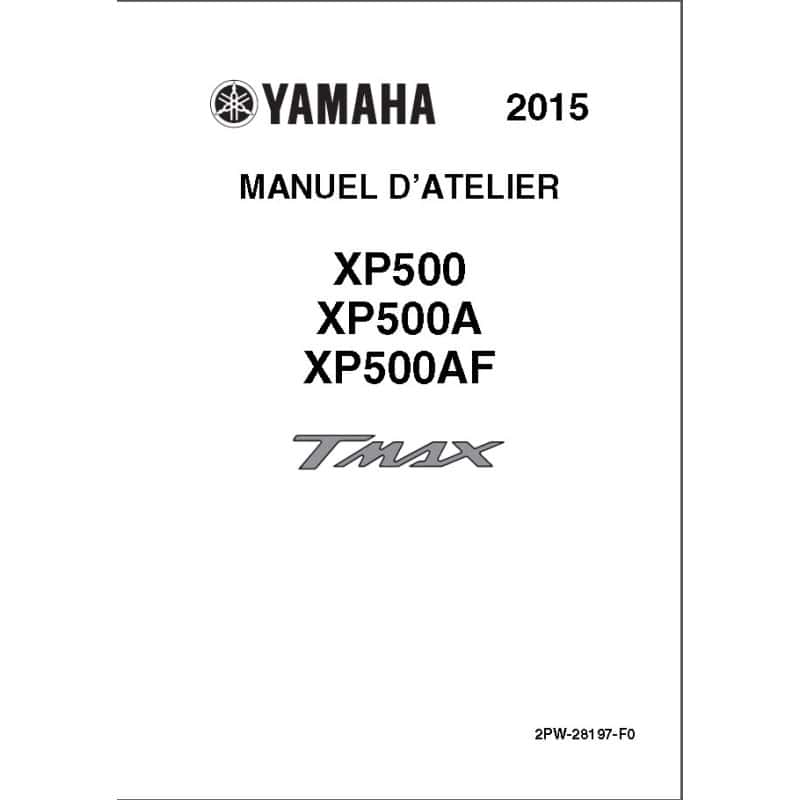 TMAX 500 15-16 - Manuel cles USB YAMAHA Fr