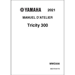 Tricity 300 21-22 - Manuel cles USB YAMAHA Fr