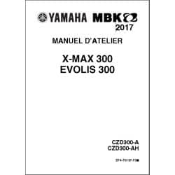XMAX EVOLIS 300 17-22 -...