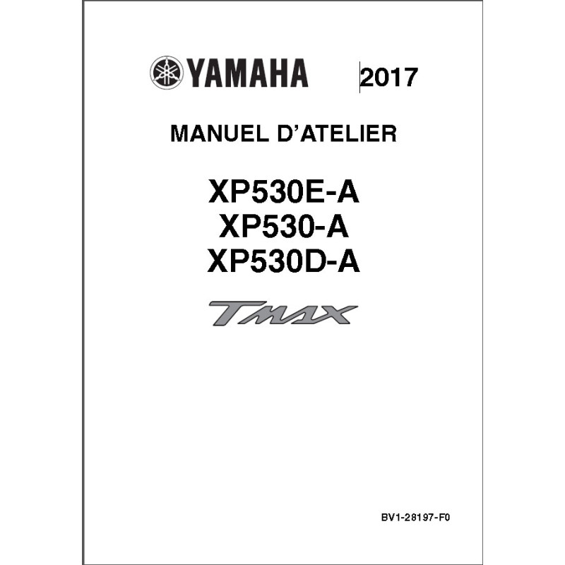 TMAX 530 17-19 - Manuel cles USB YAMAHA Fr