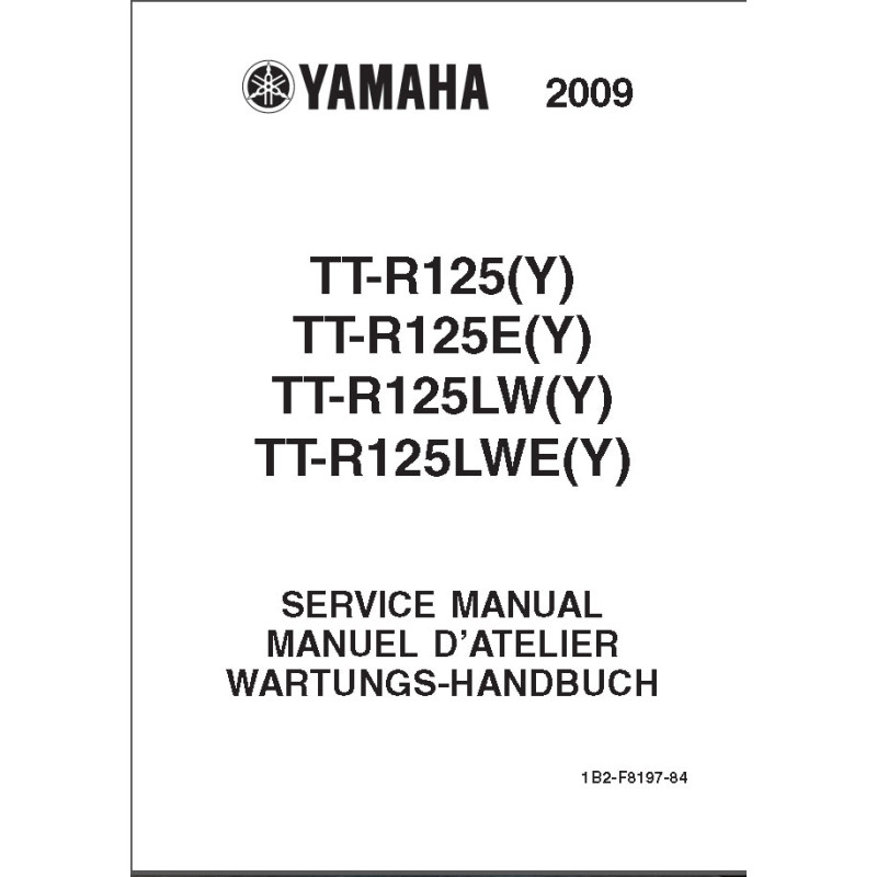 TTR 125 09-24 - Manuel cles USB YAMAHA Fr