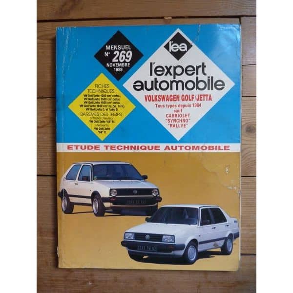 GOLF JETTA 84- Revue Technique Volkswagen