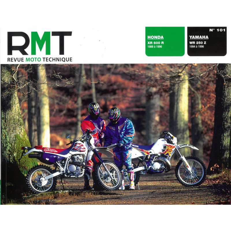 XR600R WR250Z Revue Technique moto Honda Yamaha