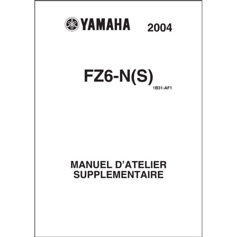 FAZER 600 -FZ6N 04-06 - Manuel cles USB YAMAHA FR