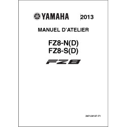 Fazer 800 - FZ8 13-15  - Manuel cles USB YAMAHA FR