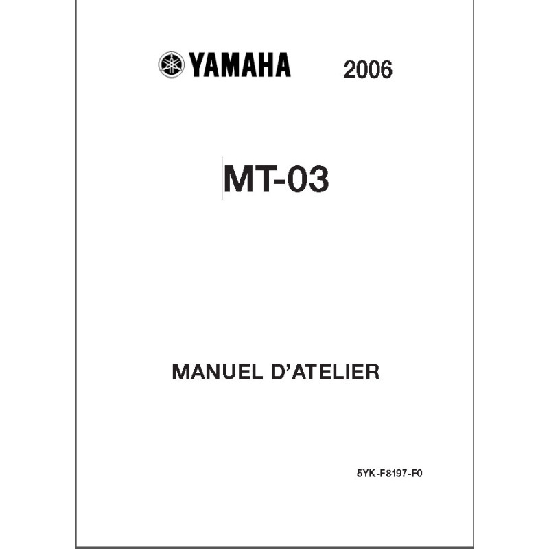 MT03 06 - Manuel cles USB YAMAHA Fr