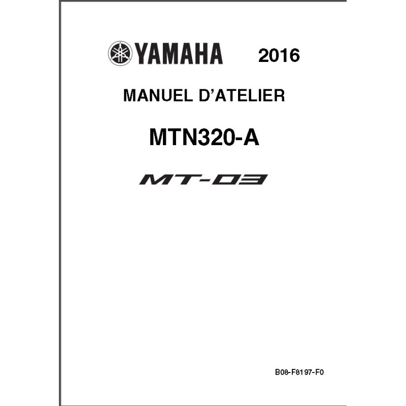 MT03 16 - Manuel cles USB YAMAHA Fr