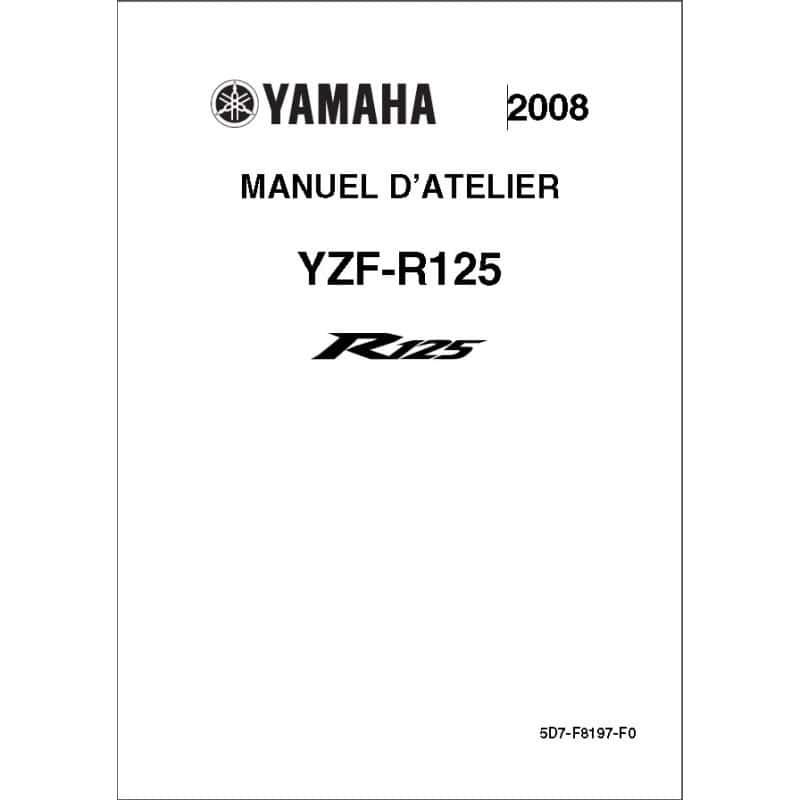 YZF-R125 08 - Manuel cles USB YAMAHA Fr