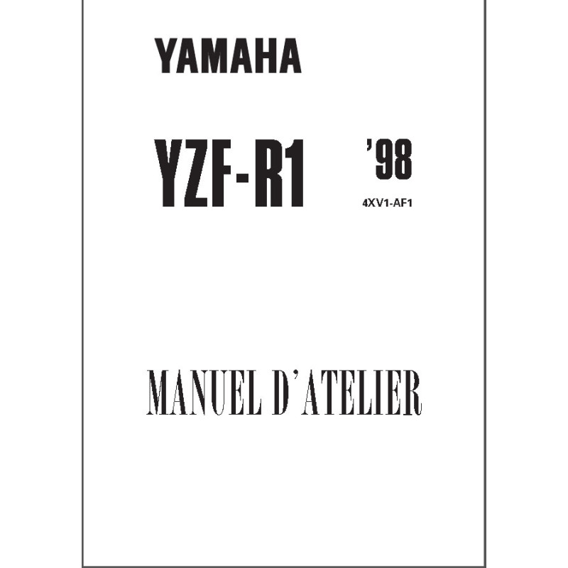 R1 98-01 - Manuel cles USB YAMAHA