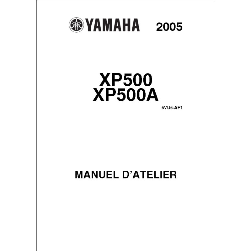 TMAX 500 05-06 - Manuel cles USB YAMAHA Fr
