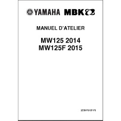 Tricity 125 14-16 - Manuel cles USB YAMAHA-MBK Fr
