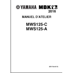 Tricity 125 16-20 - Manuel cles USB YAMAHA-MBK Fr