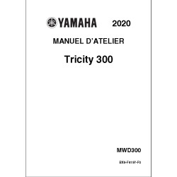 Tricity 300 20 - Manuel cles USB YAMAHA Fr