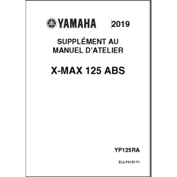 XMAX 125 ABS 18-20 - Manuel cles USB YAMAHA