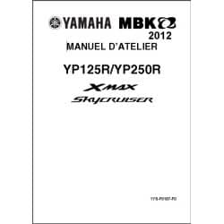 XMAX Skycruiser 125-250 12-13 - Manuel cles USB YAMAHA MBK