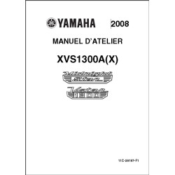 XVS 1300 08-09 - Manuel cles USB YAMAHA Fr